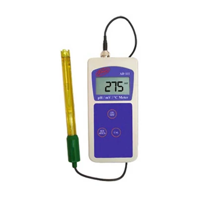 Prenosný kompaktný pH a ORP meter AD111