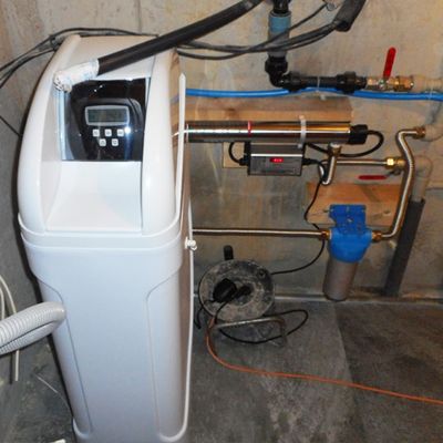 Realizácia - zmäkčenie vody a UV sterilizácia